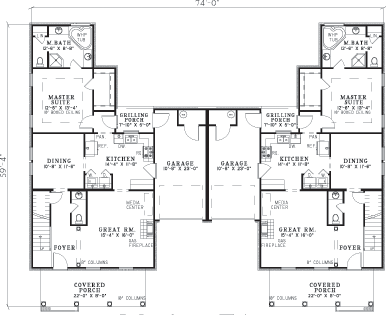 Traditional Level One of Plan 62368