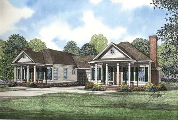 Multi-Family Plan 62378 Elevation