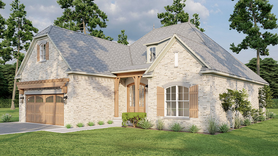 Plan with 1689 Sq. Ft., 3 Bedrooms, 2 Bathrooms, 2 Car Garage Picture 20