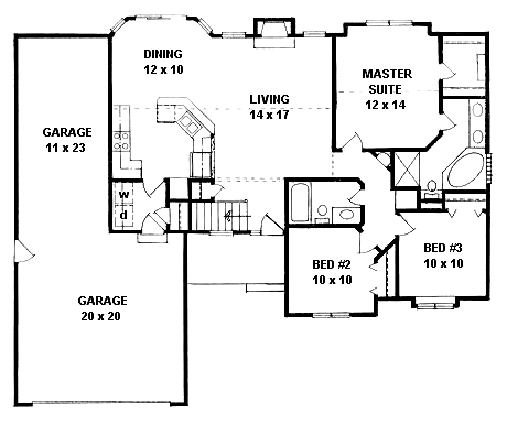 Traditional Level One of Plan 62526