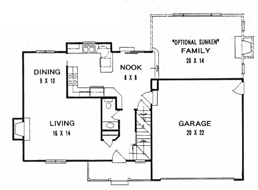 Traditional Level One of Plan 62576