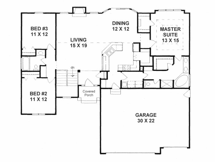 Traditional Level One of Plan 62646