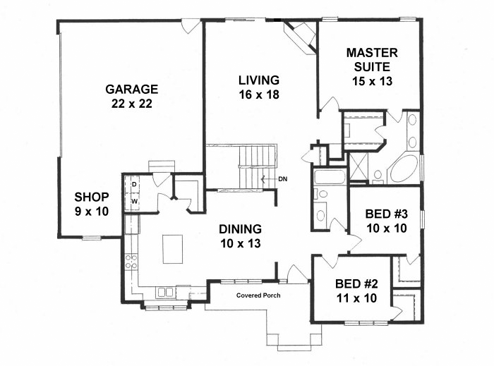 Traditional Level One of Plan 62647