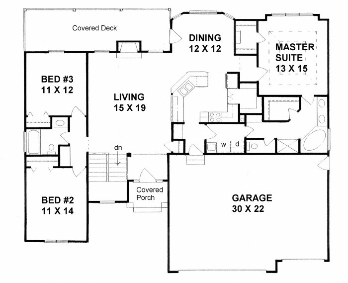 Traditional Level One of Plan 62649