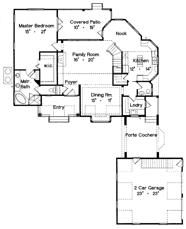 Traditional Level One of Plan 63006