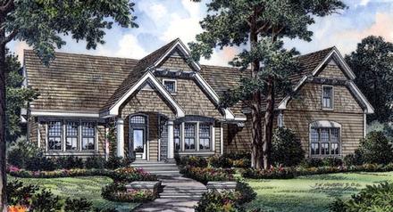 Bungalow Traditional Elevation of Plan 63049