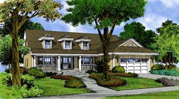 House Plan 63054 Elevation