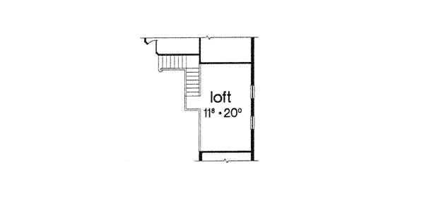 Country One-Story Traditional Level Two of Plan 63111