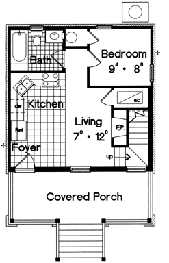 Country Narrow Lot Traditional Level One of Plan 63126