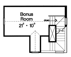 Country Narrow Lot Traditional Level Two of Plan 63126