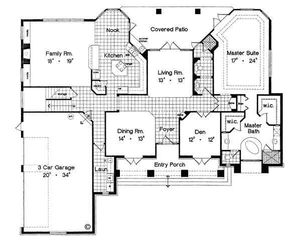 Mediterranean Level One of Plan 63131