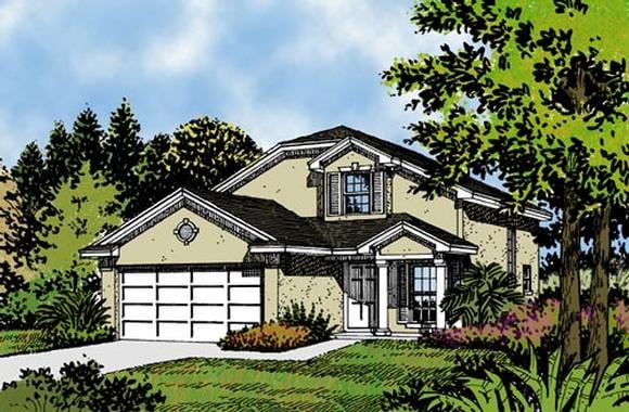 House Plan 63138 Elevation