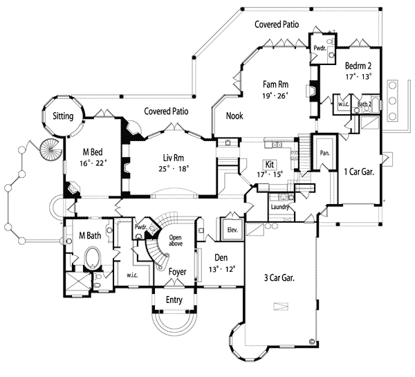 Florida Mediterranean Level One of Plan 63155