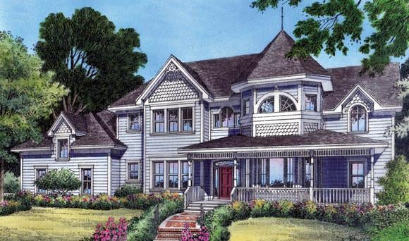 House Plan 63185 Elevation