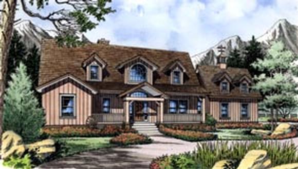 House Plan 63192 Elevation