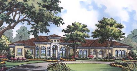 Florida Mediterranean Elevation of Plan 63225