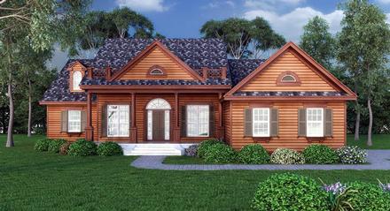 House Plan 63237 Elevation