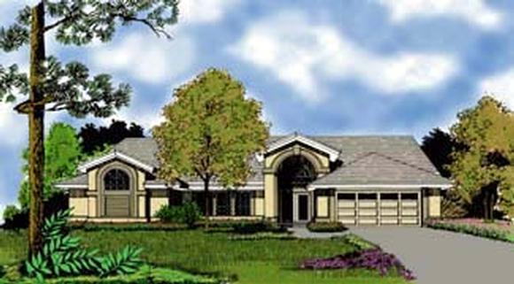 House Plan 63276 Elevation