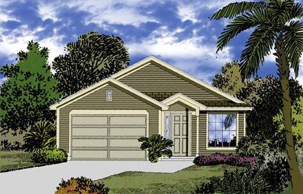 Mediterranean Elevation of Plan 63293