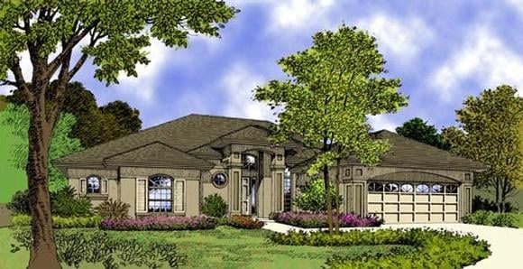 House Plan 63296 Elevation