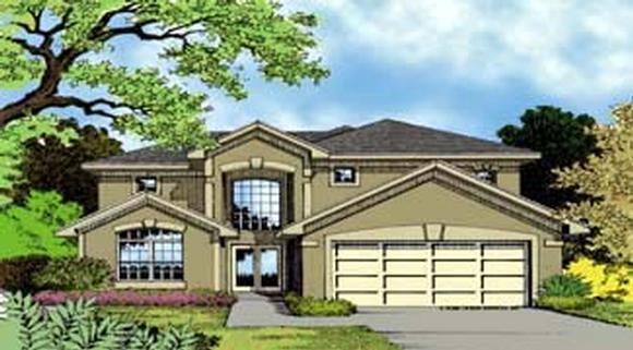 House Plan 63313 Elevation