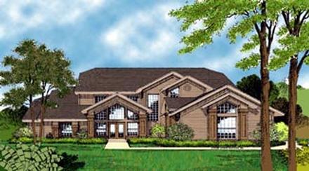 House Plan 63343 Elevation