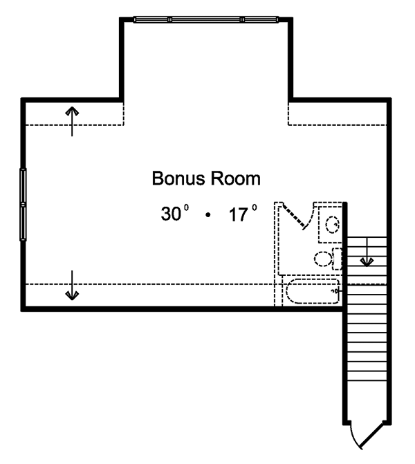 Contemporary European Florida Level Two of Plan 63349