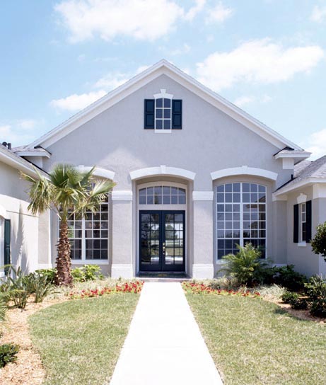 Contemporary, Florida, Mediterranean, One-Story Plan with 2713 Sq. Ft., 4 Bedrooms, 4 Bathrooms, 3 Car Garage Picture 7