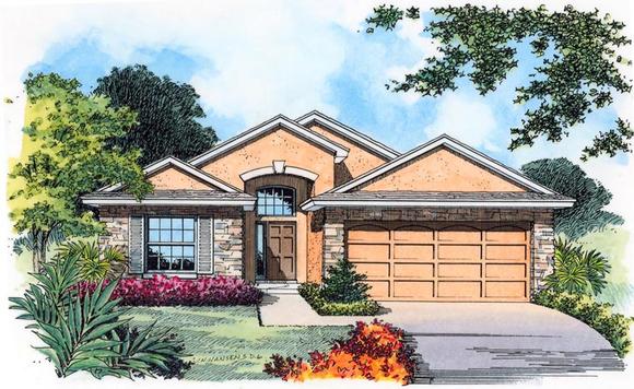 House Plan 63388 Elevation