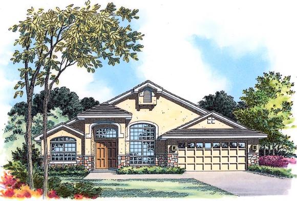 House Plan 63394 Elevation