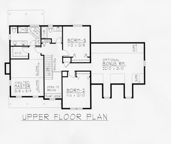 Contemporary Level Two of Plan 63520