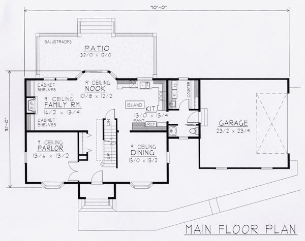 Contemporary Level One of Plan 63525