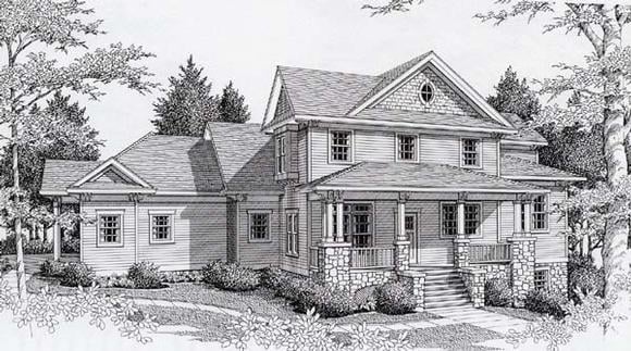 House Plan 63531 Elevation