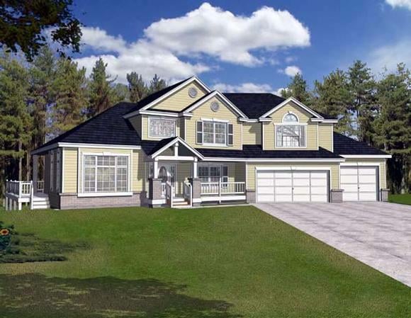 House Plan 63538 Elevation