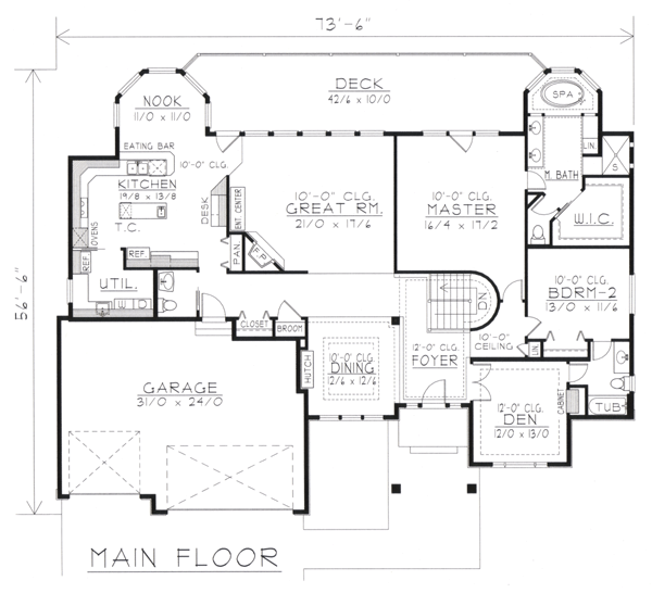 Contemporary Level One of Plan 63540
