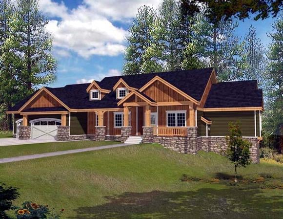 House Plan 63547 Elevation