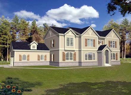 House Plan 63549 Elevation