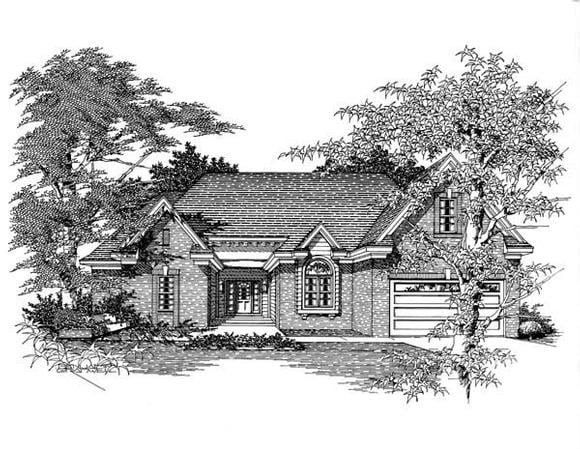 House Plan 63704 Elevation