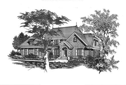 House Plan 63705 Elevation