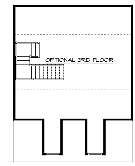 Farmhouse Level Three of Plan 64416