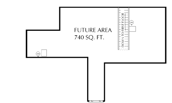 Country One-Story Level Three of Plan 64534