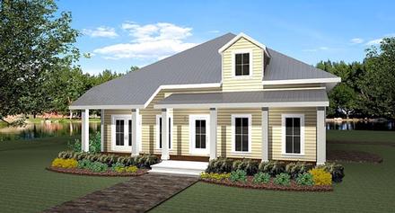 House Plan 64561 Elevation