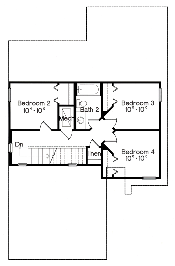 Narrow Lot Level Two of Plan 64604