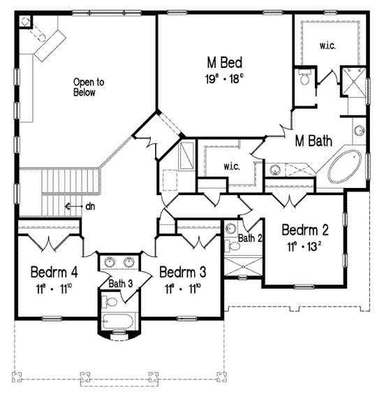 Mediterranean Level Two of Plan 64635