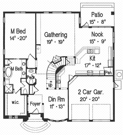 Florida Mediterranean Level One of Plan 64636