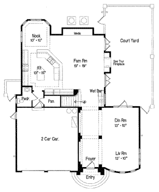 Florida Mediterranean Level One of Plan 64644