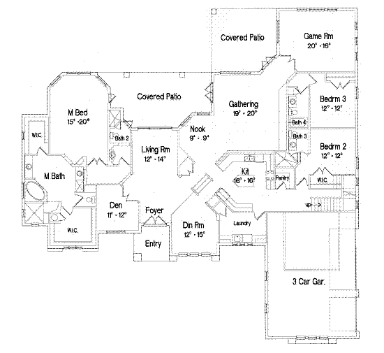 Florida Mediterranean Level One of Plan 64676