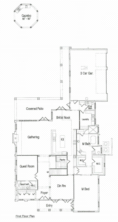 Florida Mediterranean Level One of Plan 64687