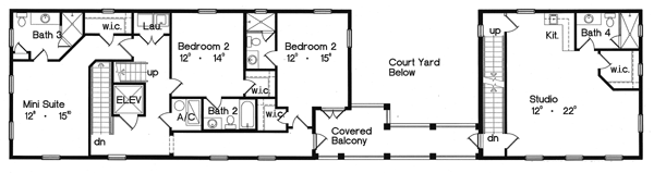 Narrow Lot Level Two of Plan 64698