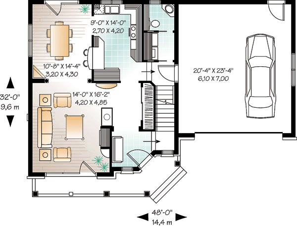 Traditional Level One of Plan 64801